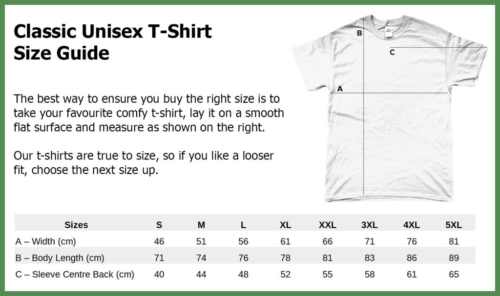 Size-Guide-Classic-T-Shirt-Gilden-Heavy